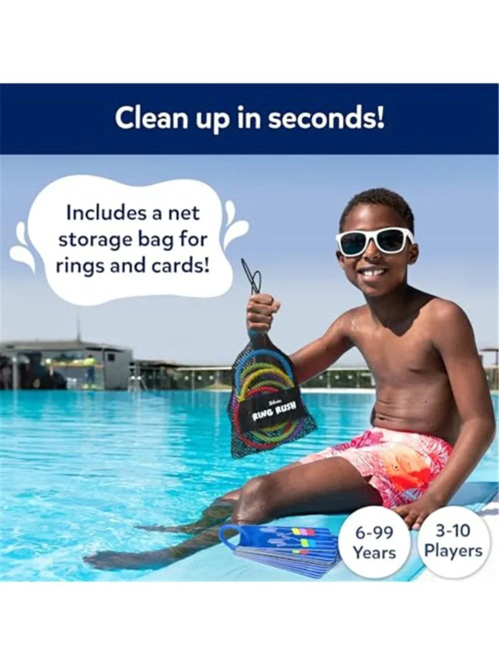 Pool Toys & Games, Dive Rings for Kids & Teens